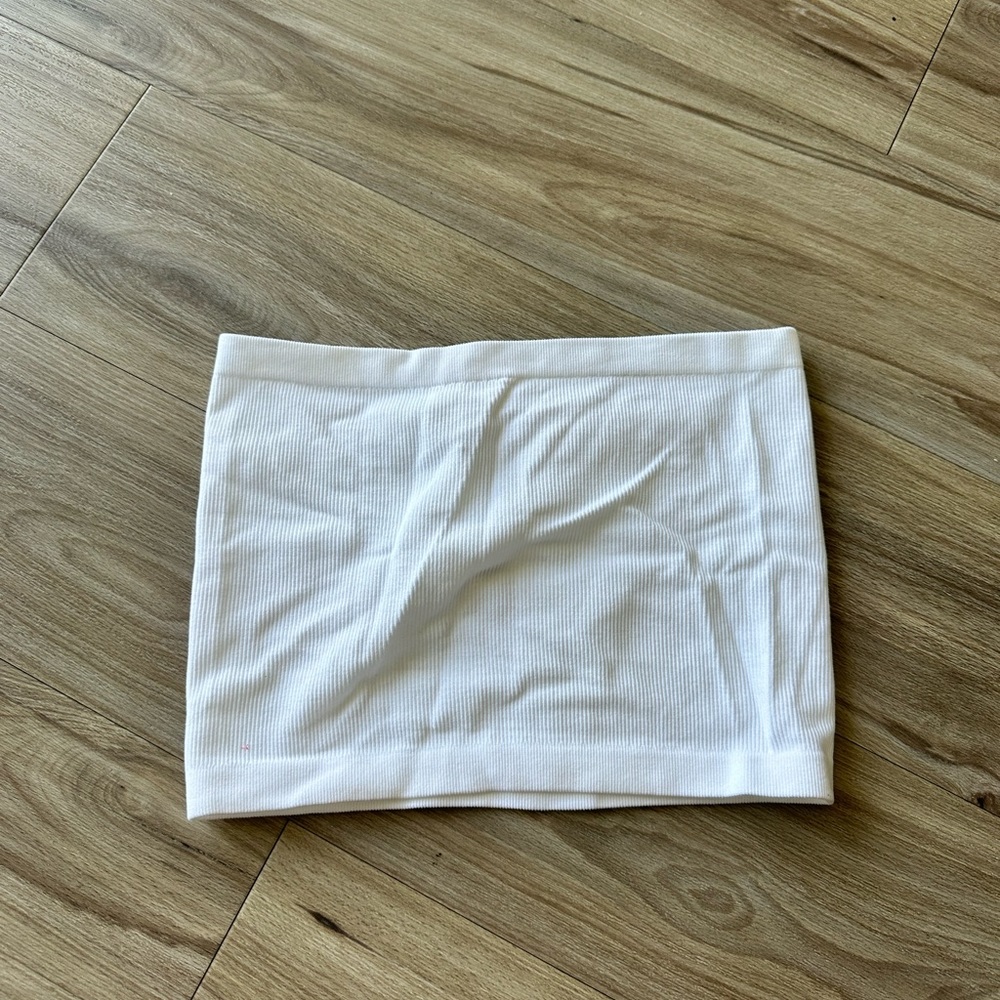 White tube top, size S/M